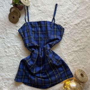Plaid Summer Dress